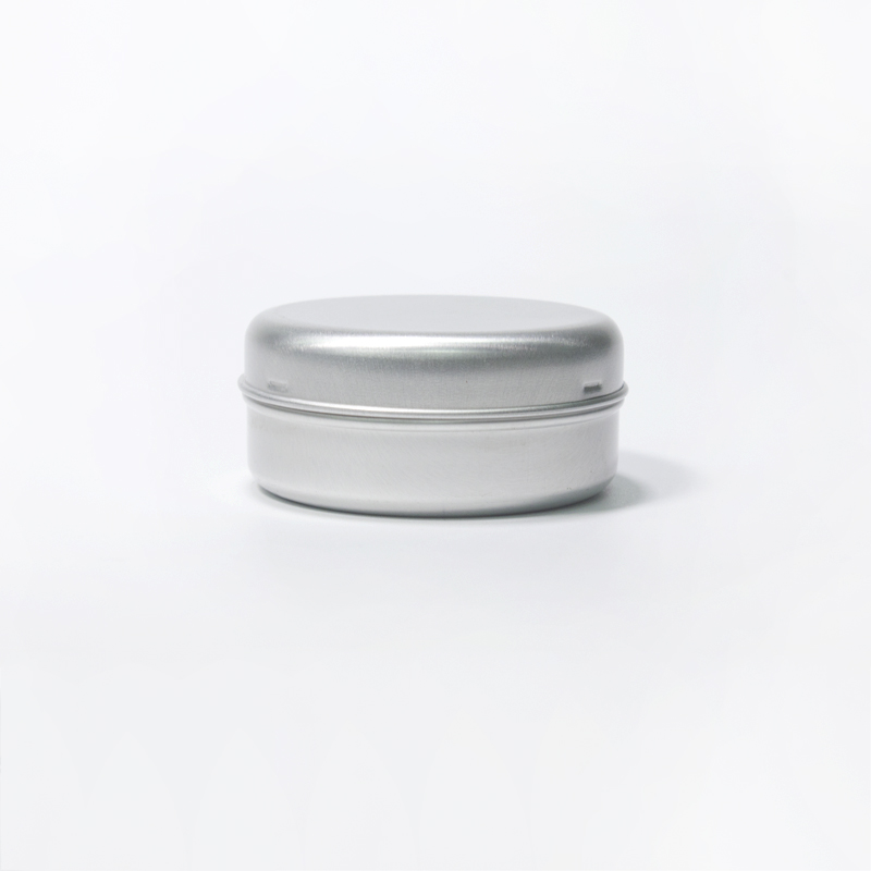 80ml Aluminum Cosmetic Packaging Container Aluminum Tin Jar with Lids