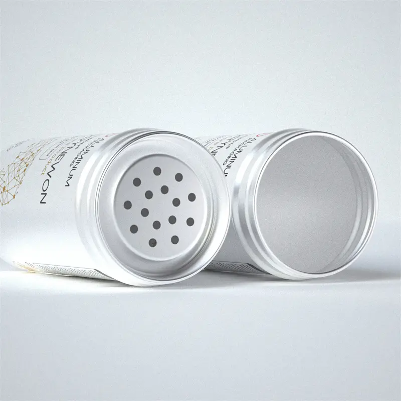 Deluxe Printed Health Care Pills Aluminum Container