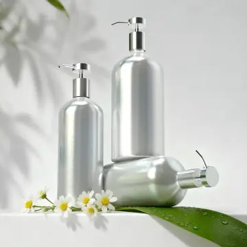 High-End Light-Proof Aluminum Bottle for Hair Care Products