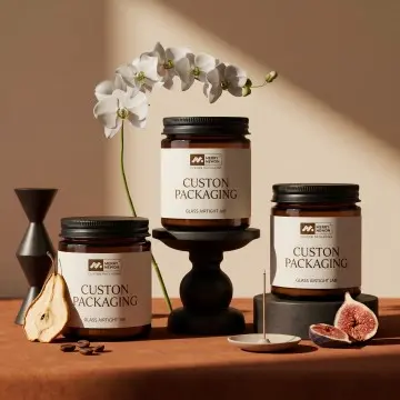Wholesale Glass Food Jars 100-500g | Custom Color & Logo Printing