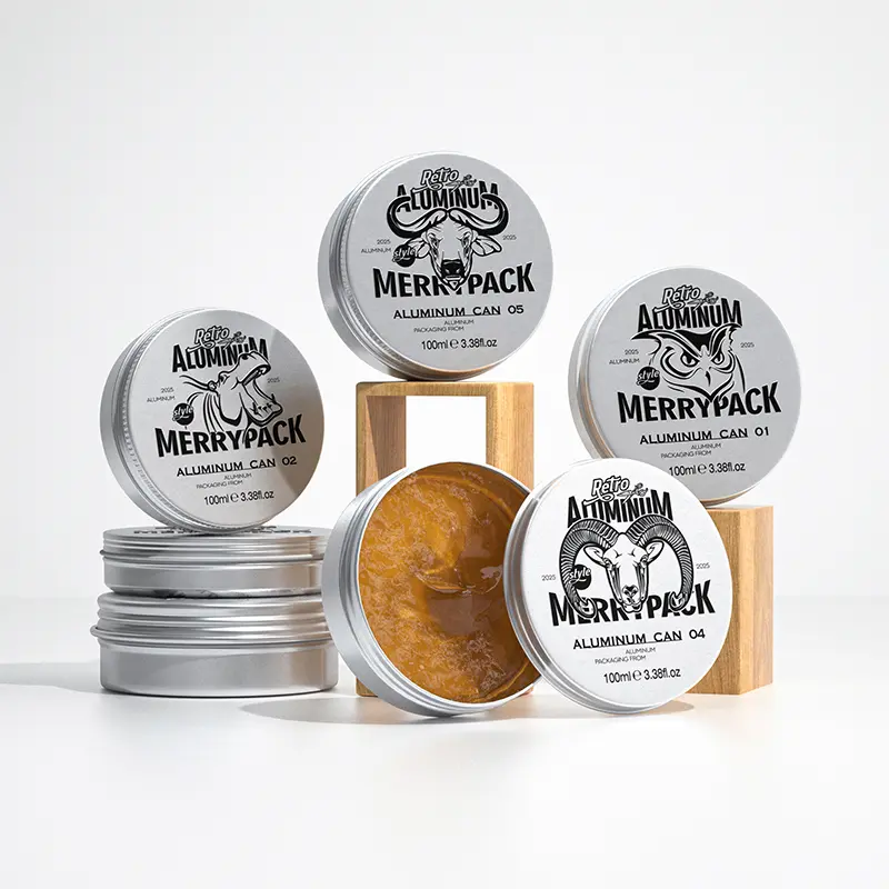 Most Popular Aluminum Cream Jar for Beard Balm & Hair Wax