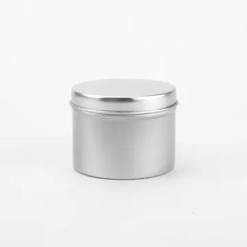 60ml Aluminum Cosmetic Packaging Container Aluminum Tin Jar with Lids
