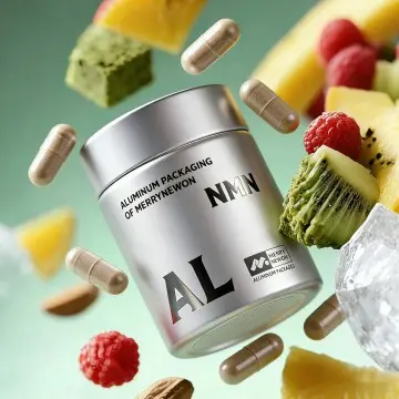 Eco-Friendly Aluminum Jar for Supplement Capsules - Support Custom