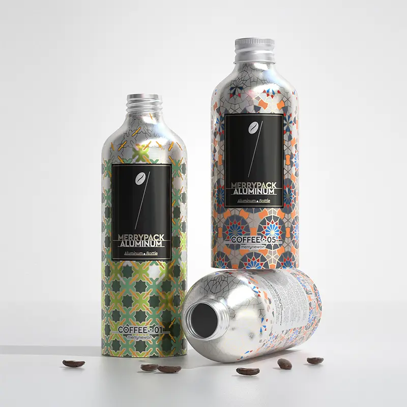 Wholesale Printing Design Aluminum Bottle