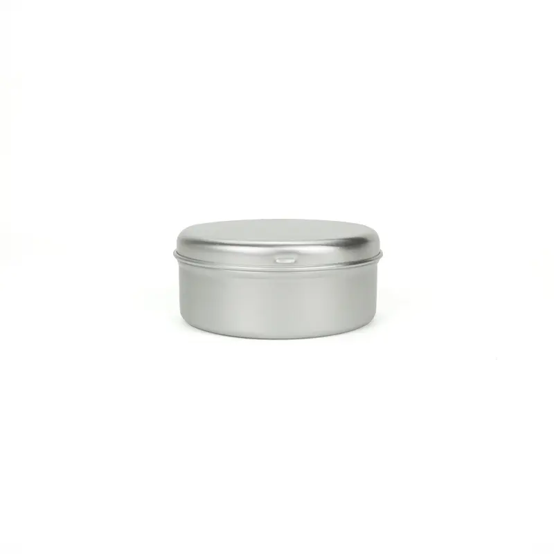 100ml Aluminum Cosmetic Packaging Container Aluminum Tin Jar with Lids