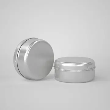 30mL Jar Empty Cream Metal Lip Balm Tin Cosmetic Tin Containers Aluminium Tins with Lids