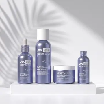Custom Color Aluminum Cosmetic Set | Luxury Skincare Bottle & Jar Private Label