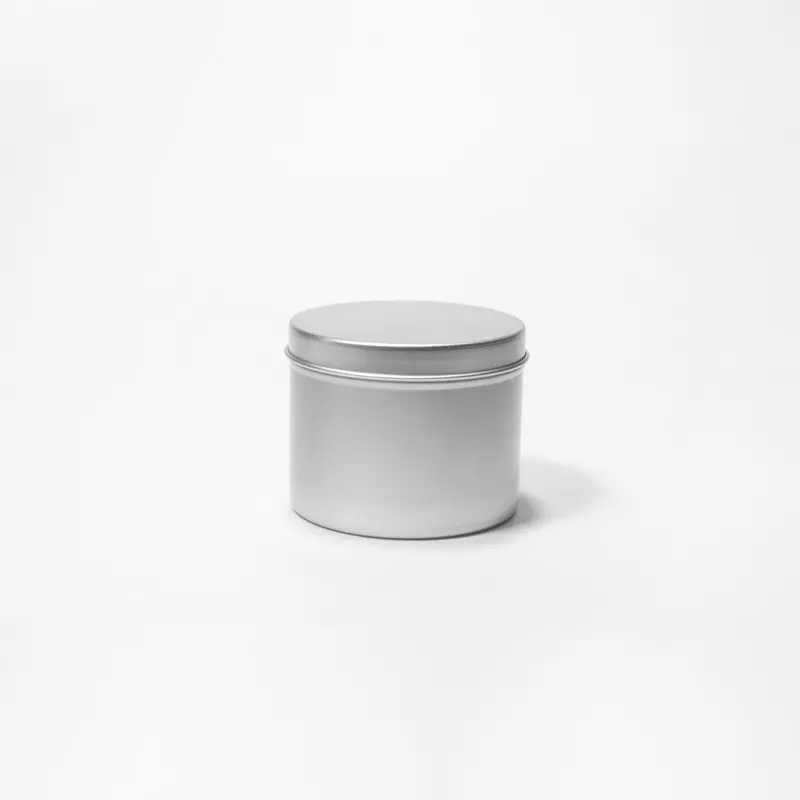 200ml Aluminum Cosmetic Packaging Container Aluminum Tin Jar with Lids