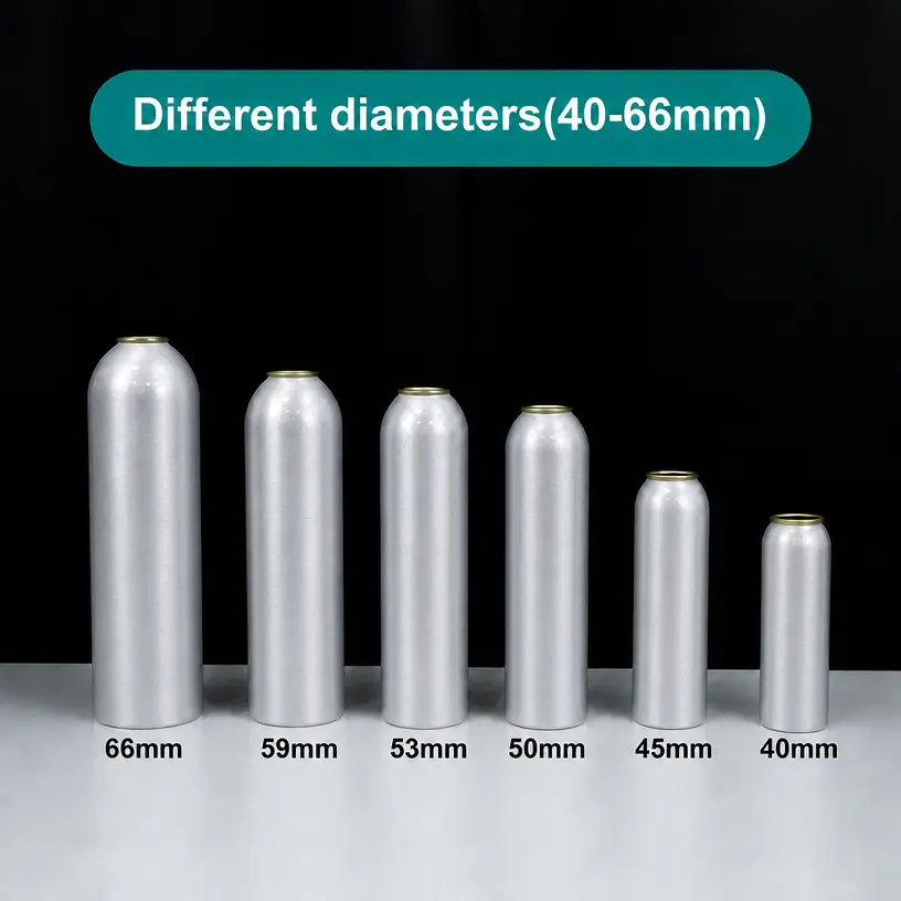 pressurized aluminum bottle