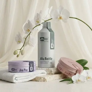 Portable Aluminum Toiletry Set: Liquid Bottle and Salve Can-1