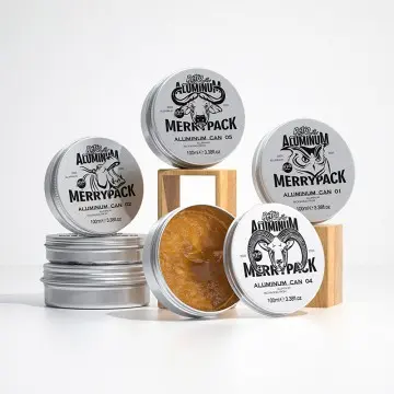 Most Popular Aluminum Cream Jar for Beard Balm & Hair Wax