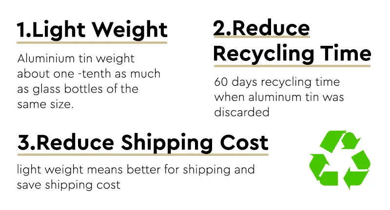 aluminum tin advantages