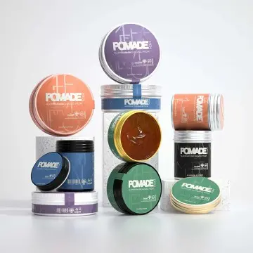Lightweight Aluminum Jars for Men's Hair Wax - Eco-Friendly
