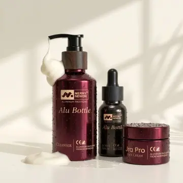 Portable Aluminum Toiletry Set: Liquid Bottle and Salve Can