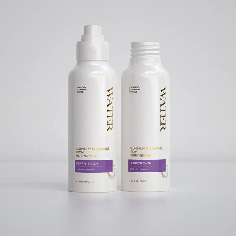 aluminum face mist bottle