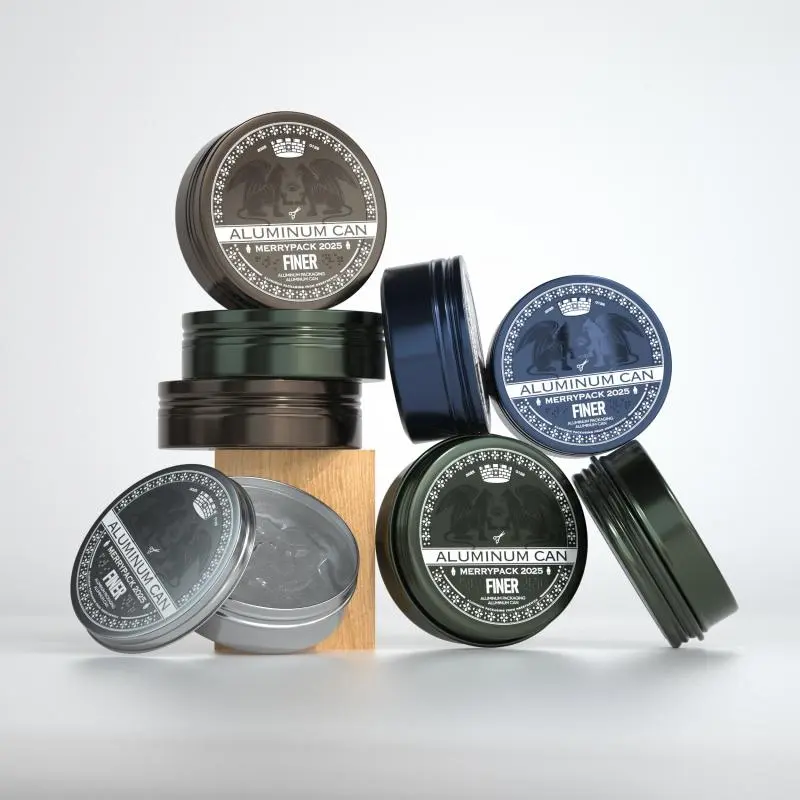 Custom Aluminum Jars for Hair Wax - Wholesale & Spot Orders