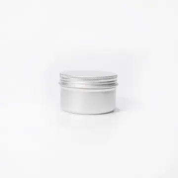 120ml Round Metal Packing Container Aluminum Tin Jars for Cosmetics