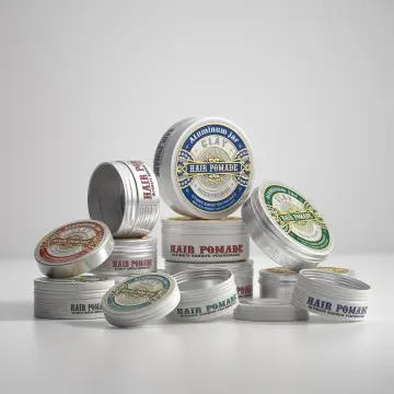 Natural Hair Wax in Eco-Friendly Aluminum Jar - Nourishing