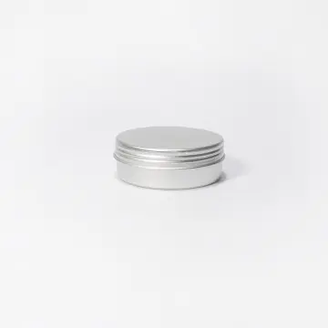 25mL Aluminum Jar with Screw Thread Lid