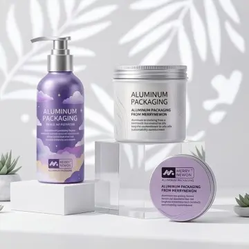 Wholesale Aluminum Bottle Jar Kit | Custom Printed Hotel Amenities Set Packaging