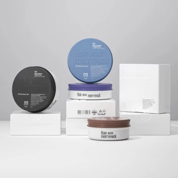 High-end Pomade Container Aluminum Cream Jar