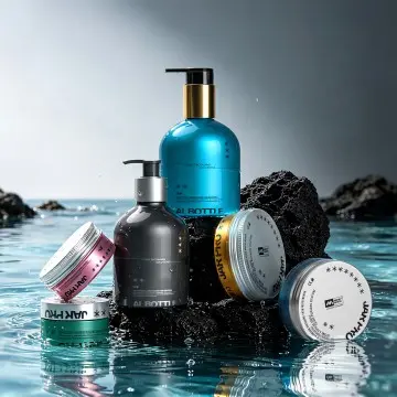 Premium Aluminum Spray Bottle & Cream Jar Set for Face Care