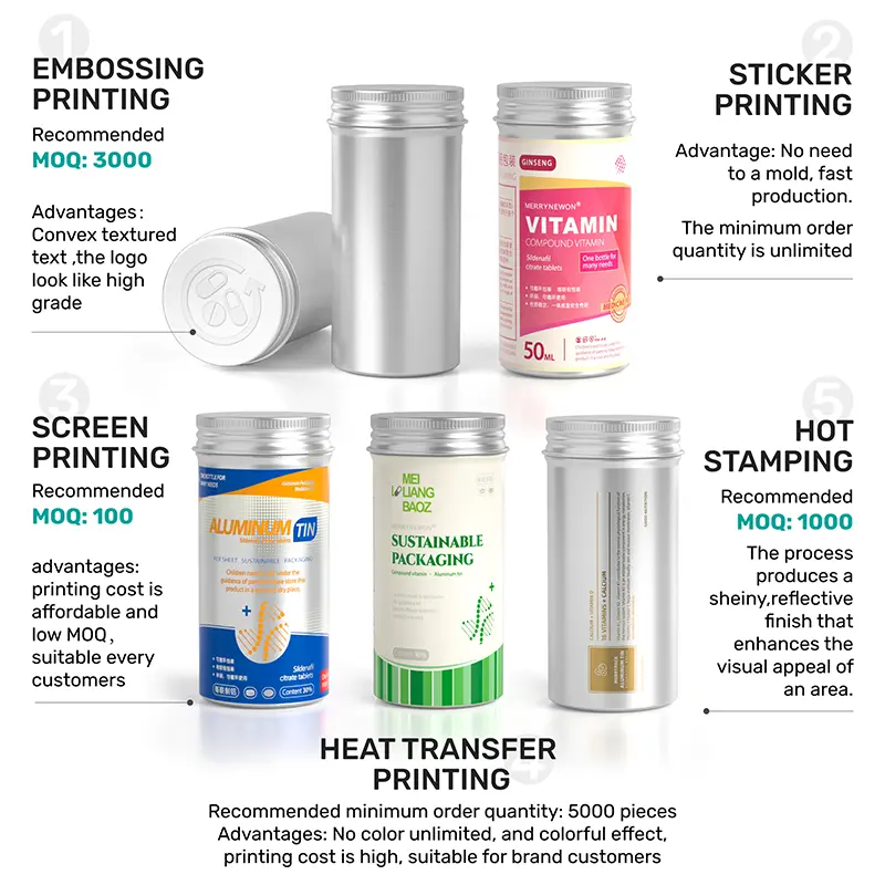 Eco - friendly aluminum aluminum jar (2)