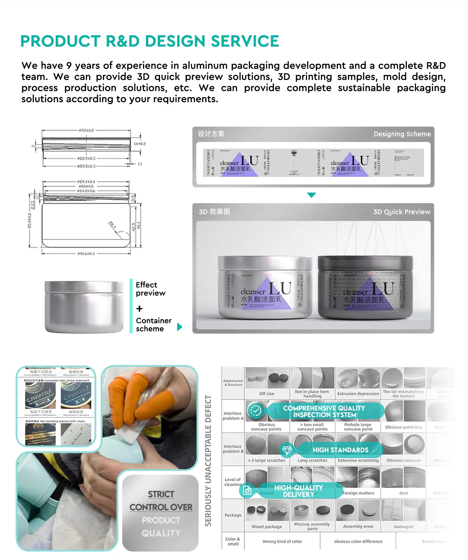 product and design services