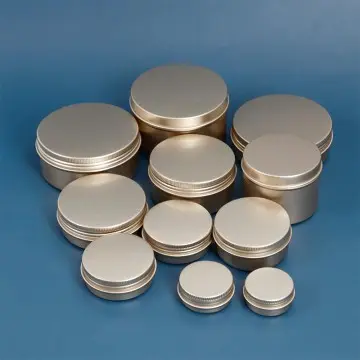 5ml--250ml Round Matte Gold...