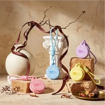 Silicone Pendant Cosmetic Jar - Portable Lip Balm Holder