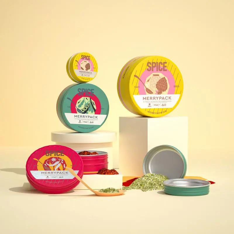 Aluminum jar with Colorful Printing(1)