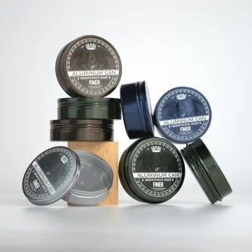 Custom Aluminum Jars for Hair Wax - Wholesale & Spot Orders