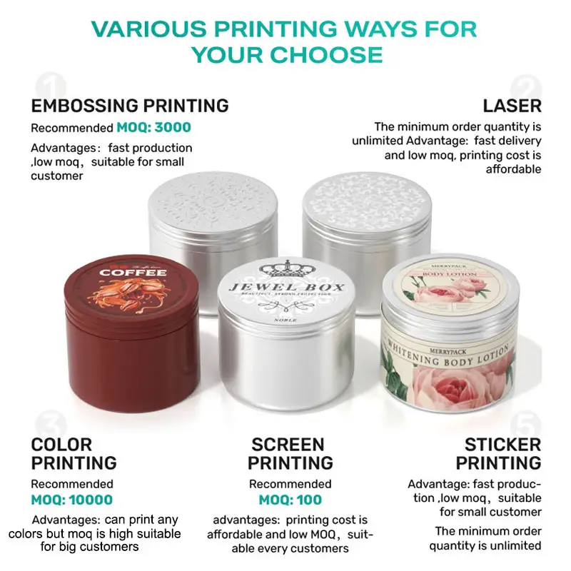 Wholesale Food Grade Aluminum Tin Containers Various painting.webp