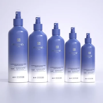 Metal Cosmetic Perfume Essential Oil Aluminum Bottle