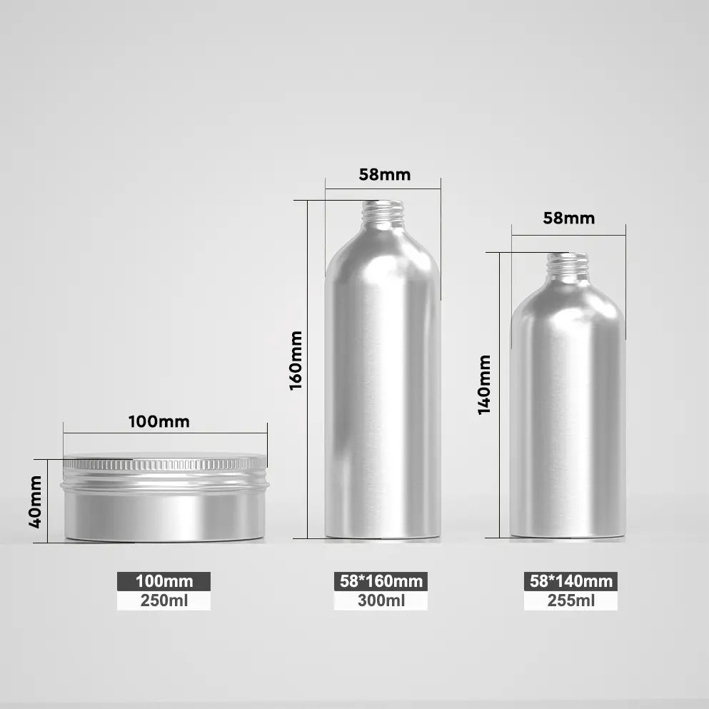 High-barrier metal chemical spray can