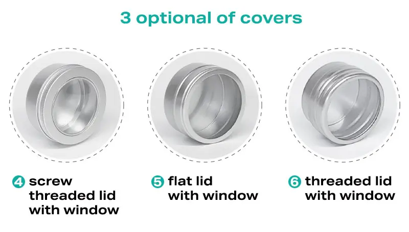 3 cover options