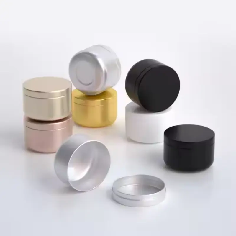 OEM Aluminum Jar Scented Candles with Easy-Open Lids