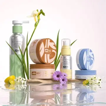 Sustainable Aluminum Cosmetic Packaging Set 50-500ml Custom Logo Recyclable PCR Aluminum Bottles and Cans for Luxury Skincare