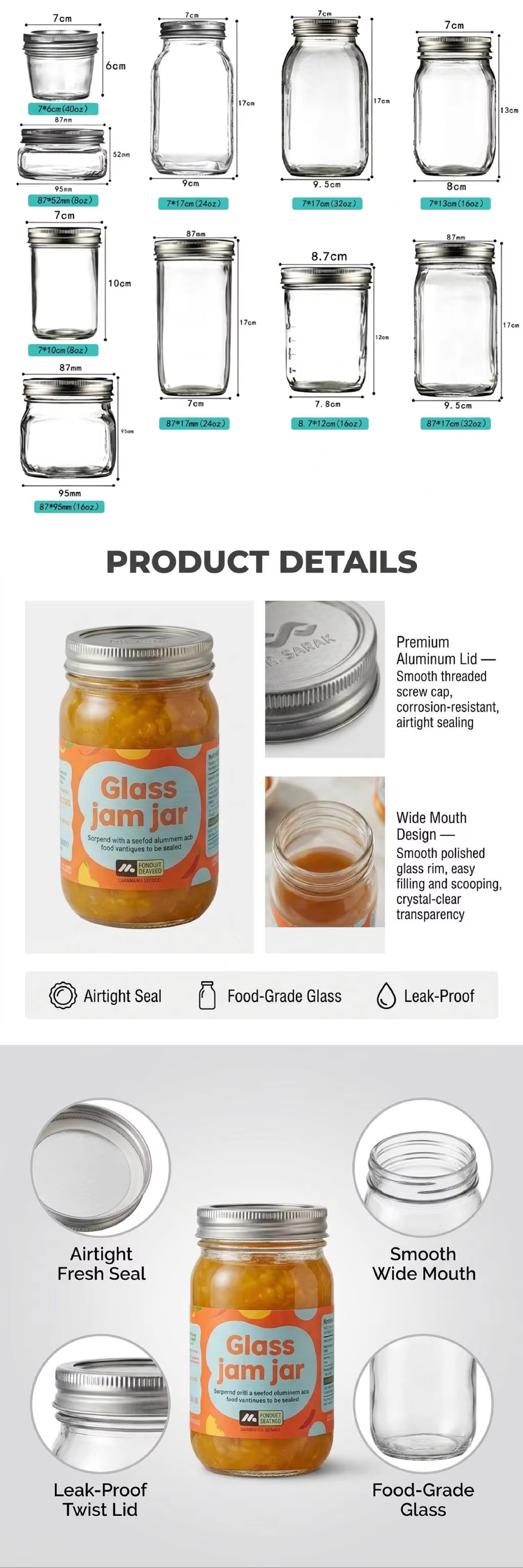 glass jar