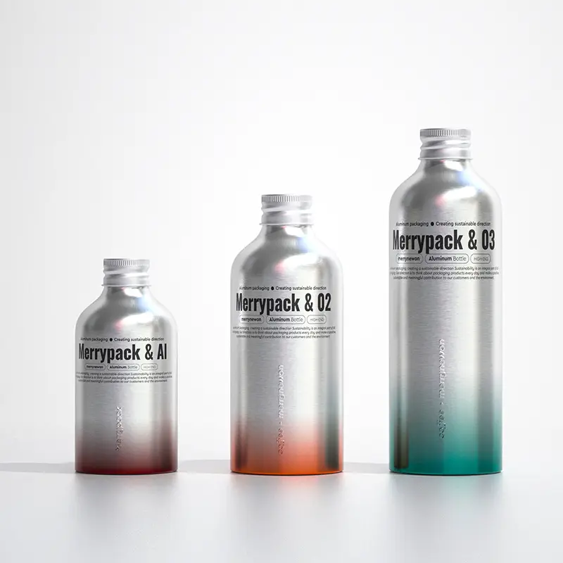 Luxury Fragrance Aluminum Empty Bottle