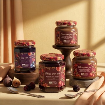 Bulk Food Packaging Glass Jars | Custom Color, Logo & Aluminum Lids