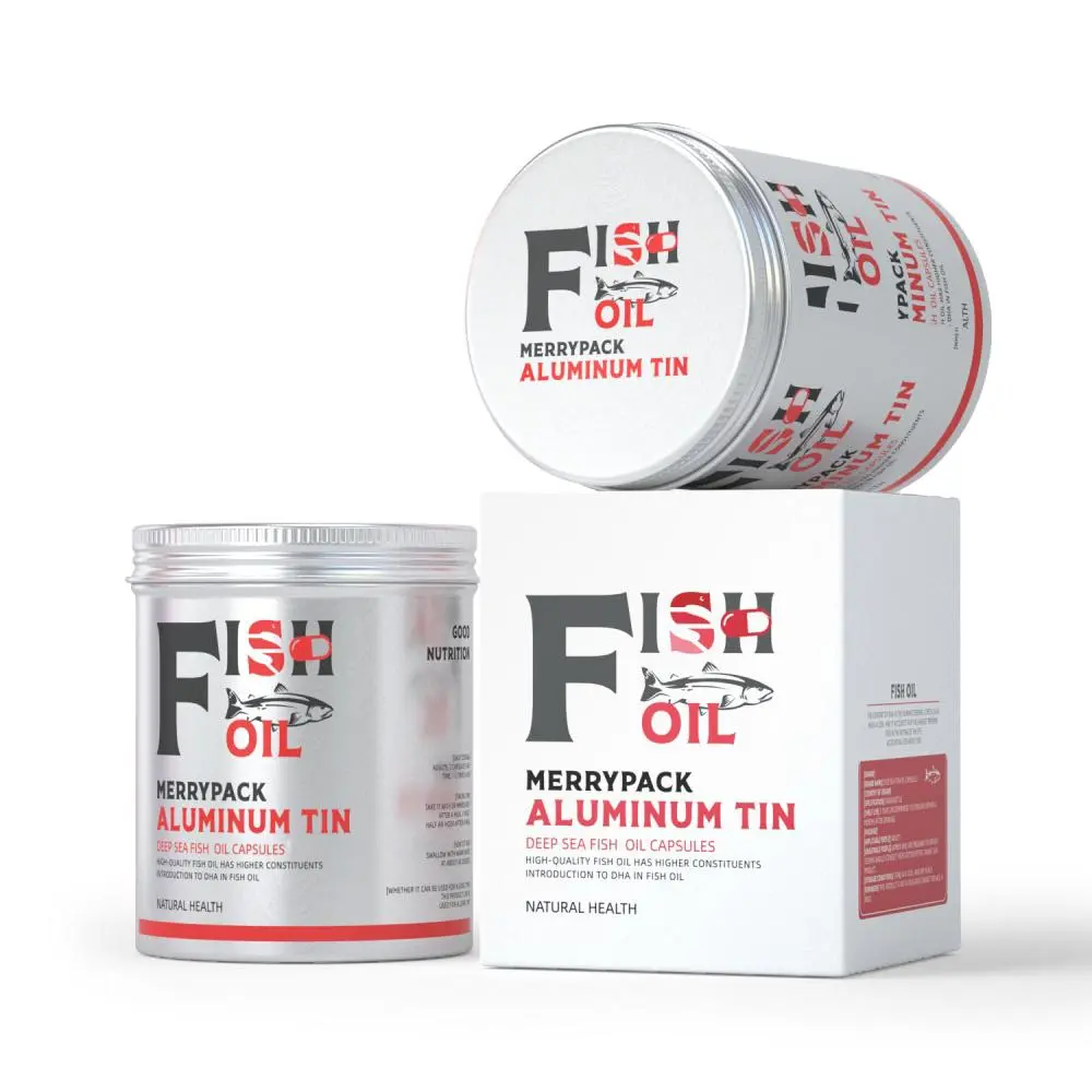 Custom Aluminum Medicine Jar for Fish Oil - Wholesale Options