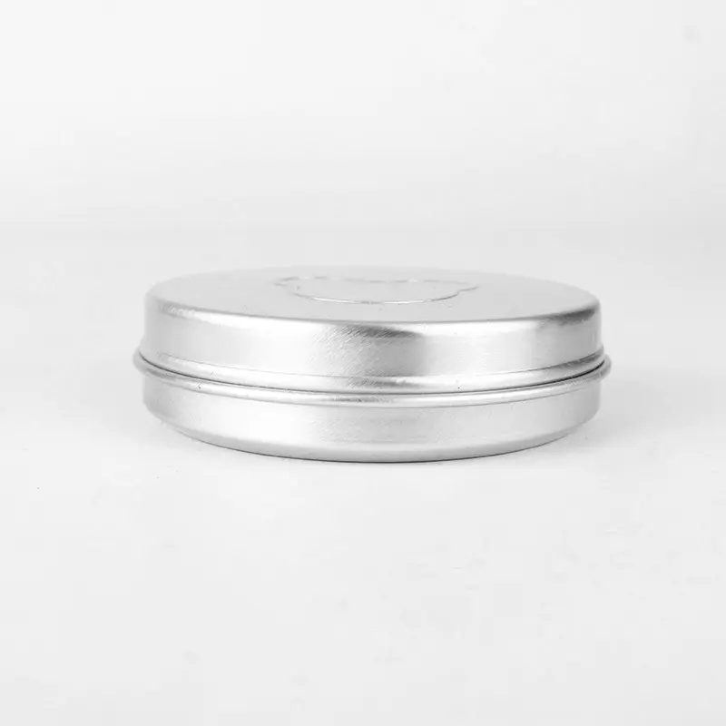 30ml Factory Jar Cosmetic Jar Silver Tin Box Oem Containers Soap Packaging