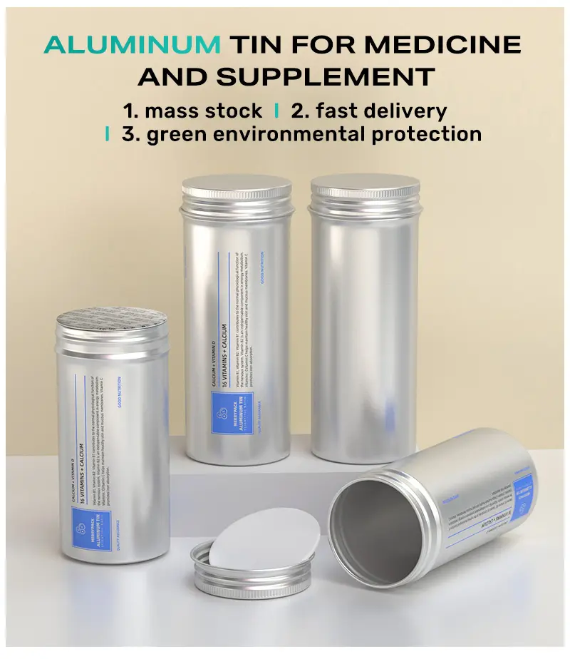 Eco - friendly aluminum aluminum jar (2)
