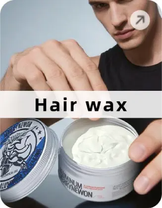 hair wax jar