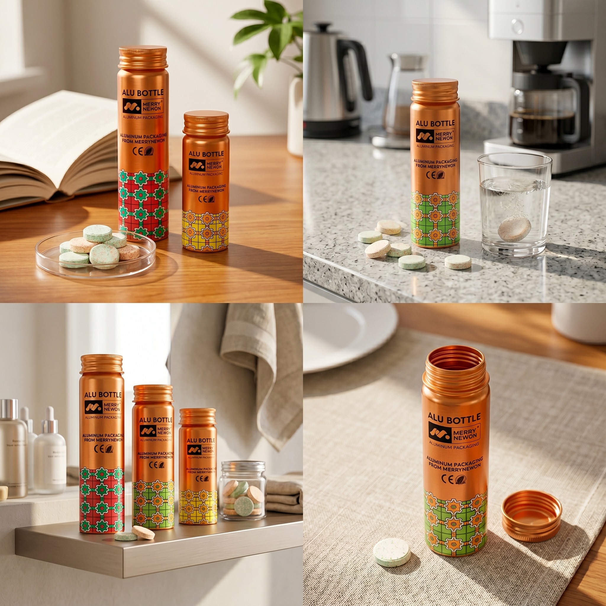 Custom Logo Food、 Bottles