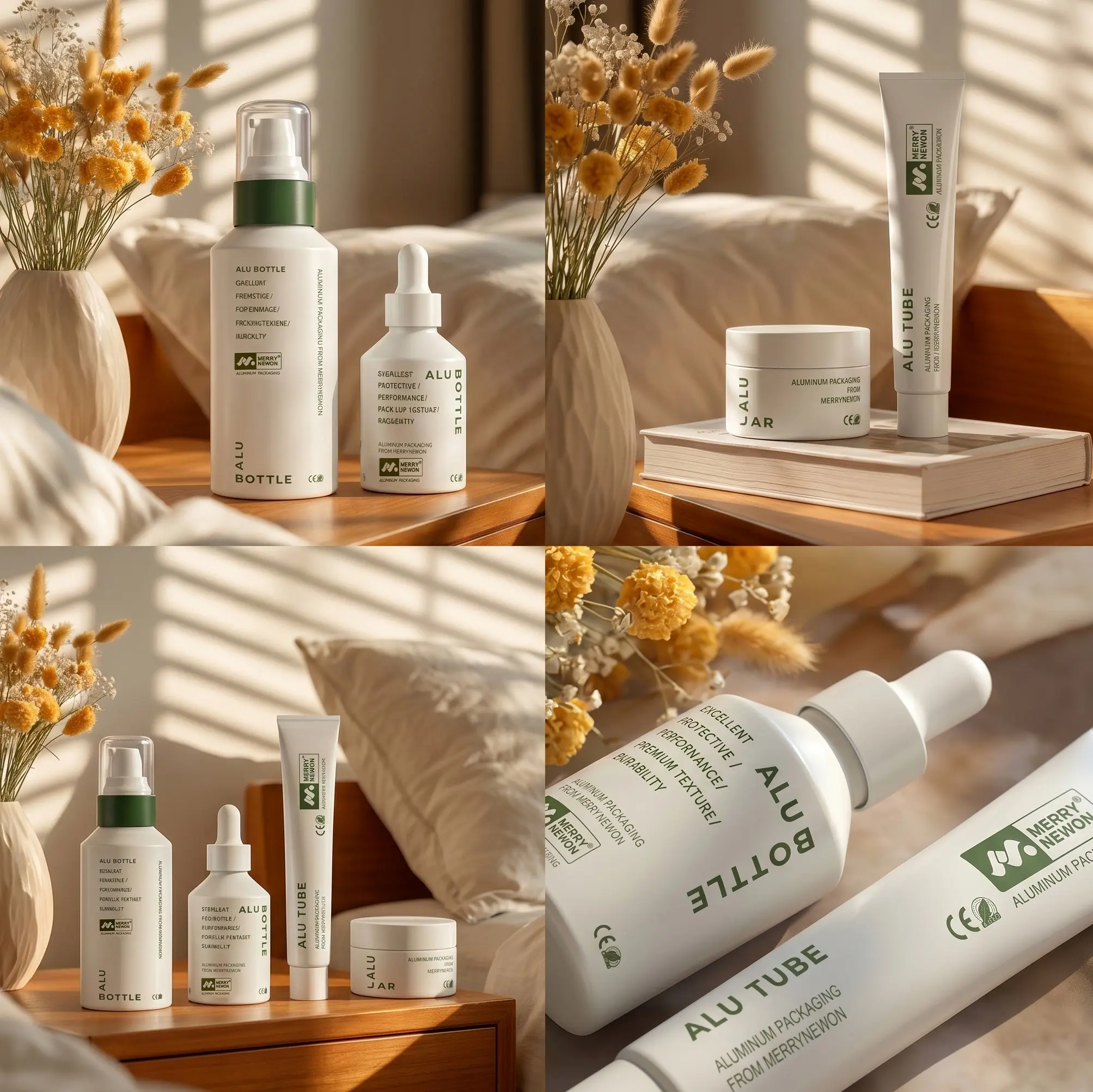 Lotion packaging set
