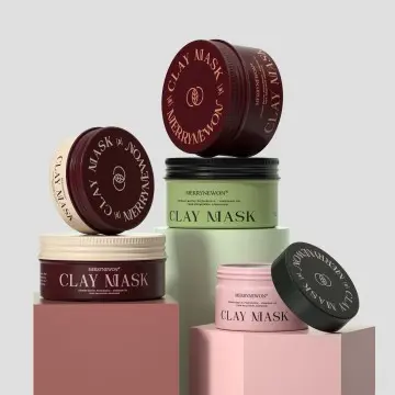 Aluminum Jar for Clay Mask - Eco-Friendly Storage Solution