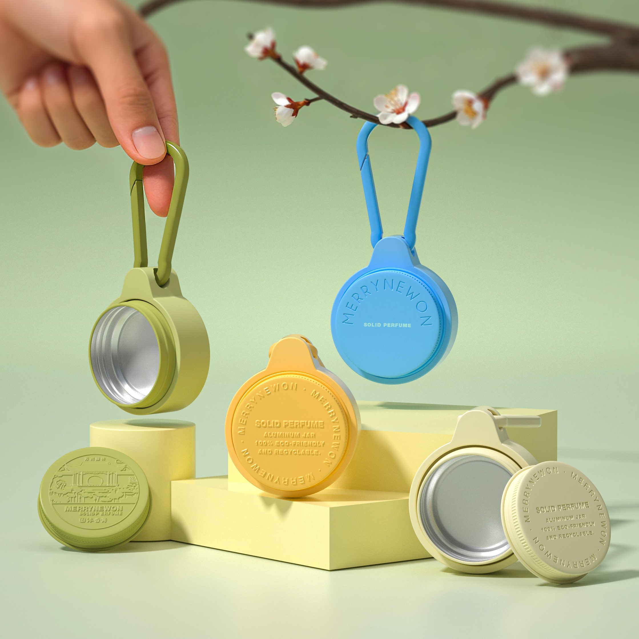 aluminum jar with metal keychain.jpg