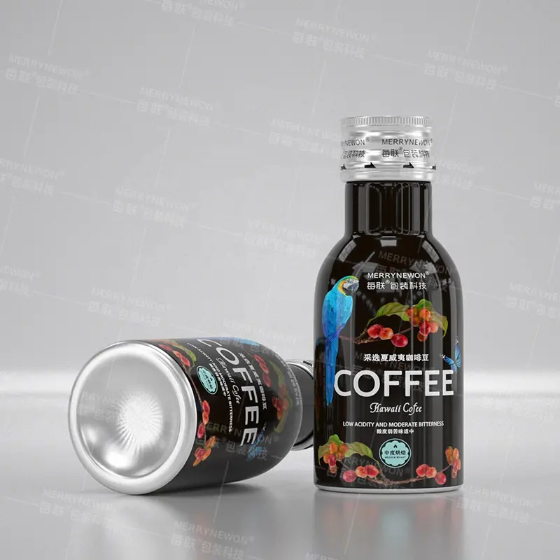 100ml Recycled Food Grade Tin Sports Beverage Aluminum Bottle